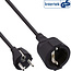 InLine® Power Extension Cable Type F black 20m