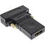 InLine® HDMI to DVI Adapter HDMI female to DVI male flexible gold plated 4K2K