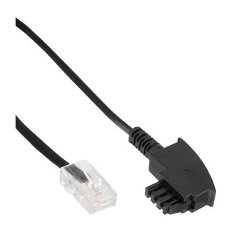 InLine® InLine® TAE-F German to RJ45 8P2C Cable 0.5m