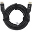 InLine® DisplayPort 1.4 AOC cable active, 8K4K, black, gold, 25m