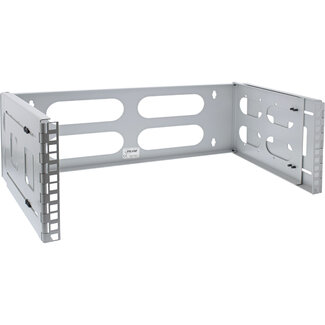 InLine® InLine® 19" foldable rack, 4U, 24-40cm depth, grey