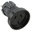 InLine® Travel Adapter Type F to I German to Australia + NZ