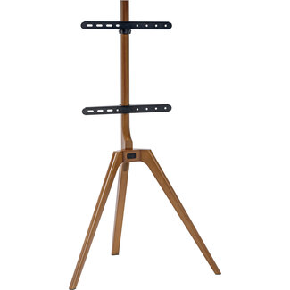 InLine® InLine® woodstand TV pedestal, tripod, for LED TV 45"-65" (114-165cm), max. 40kg