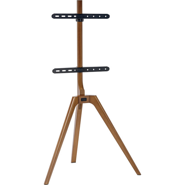 InLine® woodstand TV pedestal, tripod, for LED TV 45"-65" (114-165cm), max. 40kg