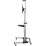 InLine® Height Adjustable TV Cart, for LED-TV 37"-70" (94-178cm), max. 50kg