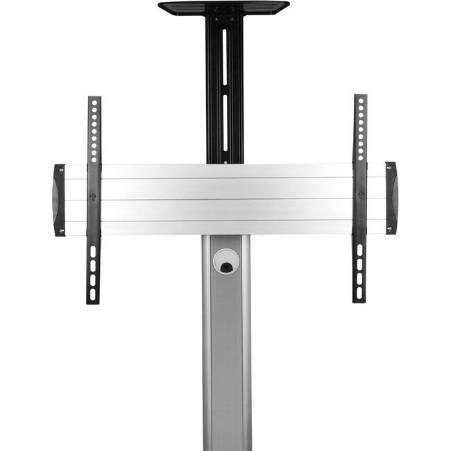 InLine® Height Adjustable TV Cart, for LED-TV 37"-70" (94-178cm), max. 50kg