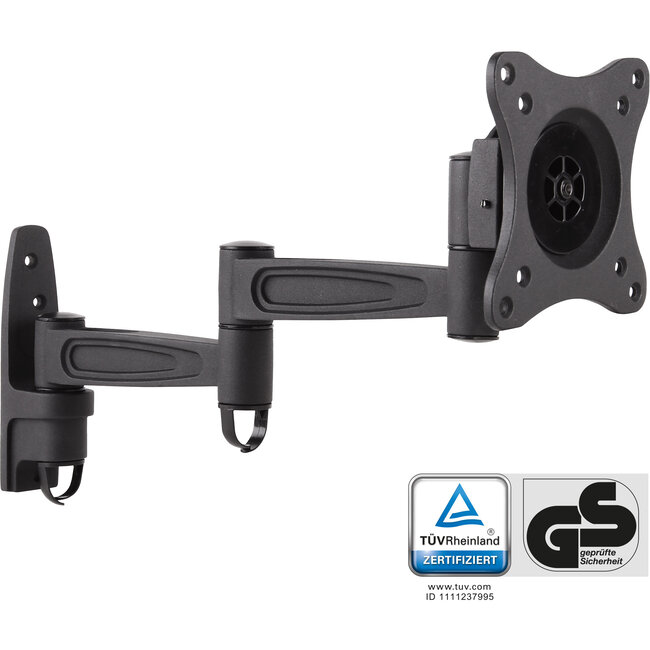 InLine® Wall Bracket for TFT up to 68cm 27" max. 15kg two-piece arm