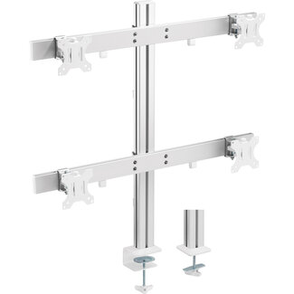 InLine® InLine® Aluminium monitor desk mount for 4 monitors up to 32", 8kg