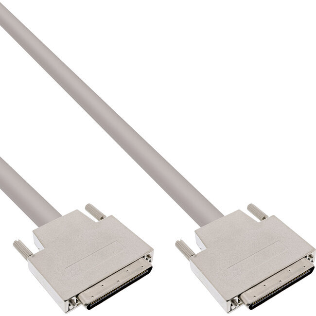 InLine® SCSI U320 cable, 68pin micro Centronics (VHD) male / male, 3m