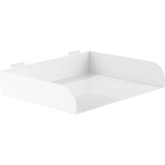 InLine® InLine® Slatwall Shelf large, white