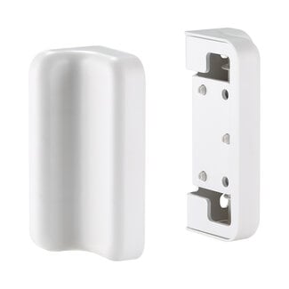 InLine® InLine® Slatwall mounting bracket for wall bracket Panel, white, 2pcs. pair