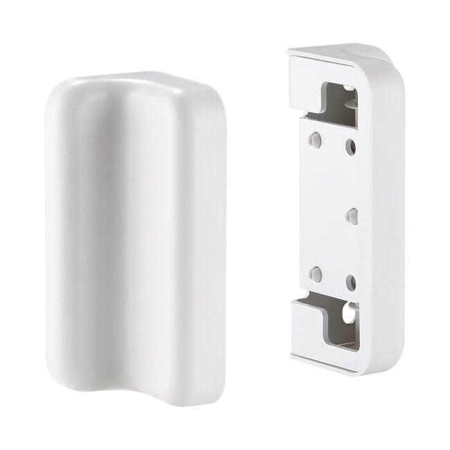 InLine® Slatwall mounting bracket for wall bracket Panel, white, 2pcs. pair