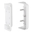 InLine® Slatwall mounting bracket for wall bracket Panel, white, 2pcs. pair