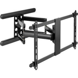 InLine® InLine® Premium aluminium wall mount, for flat screen TV (37-80"), max. 70kg, black