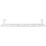 InLine® Cable guide/shelf for under-table mounting, white