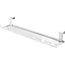 InLine® Cable guide/shelf for under-table mounting, white