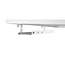 InLine® Cable guide/shelf for under-table mounting, white