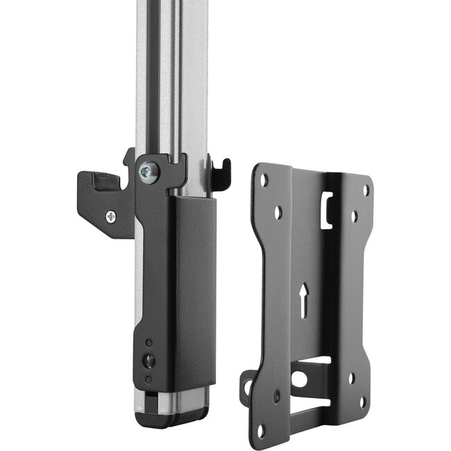 InLine® Under Cabinet Bracket for Displays up to 68cm 27" up to 20kg