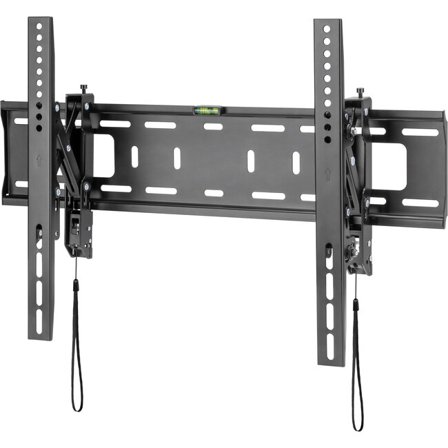InLine® Heavy-duty wall mount, tiltable, for flat screen TV (37-80"), max. 75kg, black