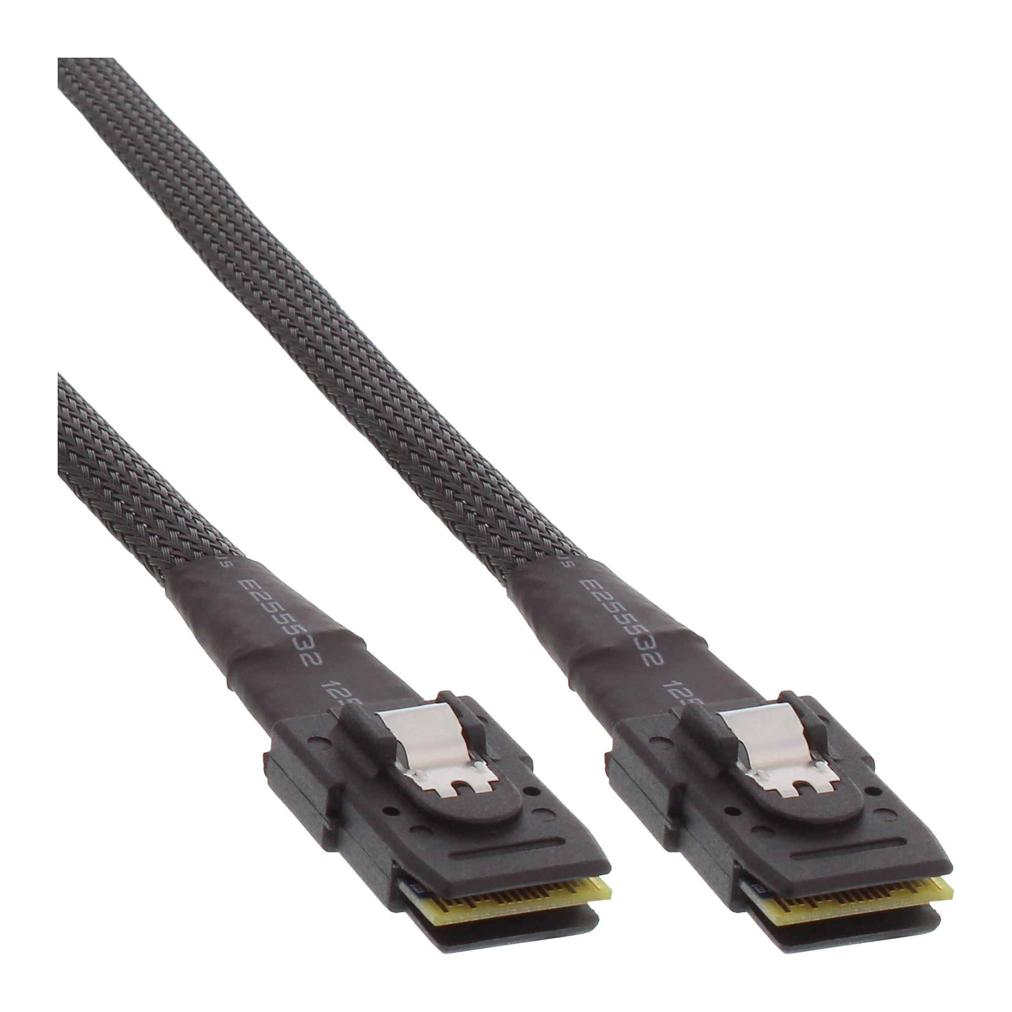 InLine Mini-SAS 36pin SFF-8087, 1m. Snoerlengte: 1 m, Aansluiting 1: Mini SAS SFF-8087 male, Aansluiting 2: Mini-SAS 36pin SFF-8087