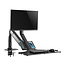 InLine® Workstation desk mount with lift and USB 3.0, movable, for keyboard, mouse and monitor up to 81cm (32"), max. 9kg