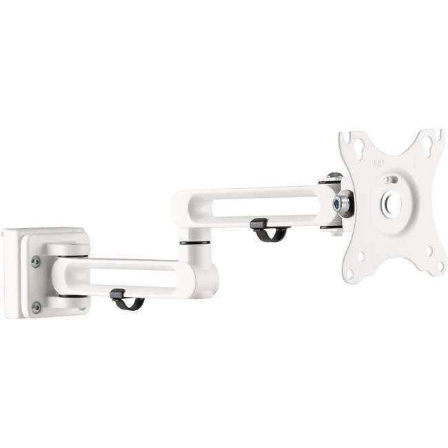 InLine® Slatwall monitor bracket long, white