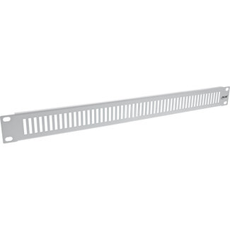 InLine® InLine® 19" blind panel perforated, 1U, RAL 7035 grey