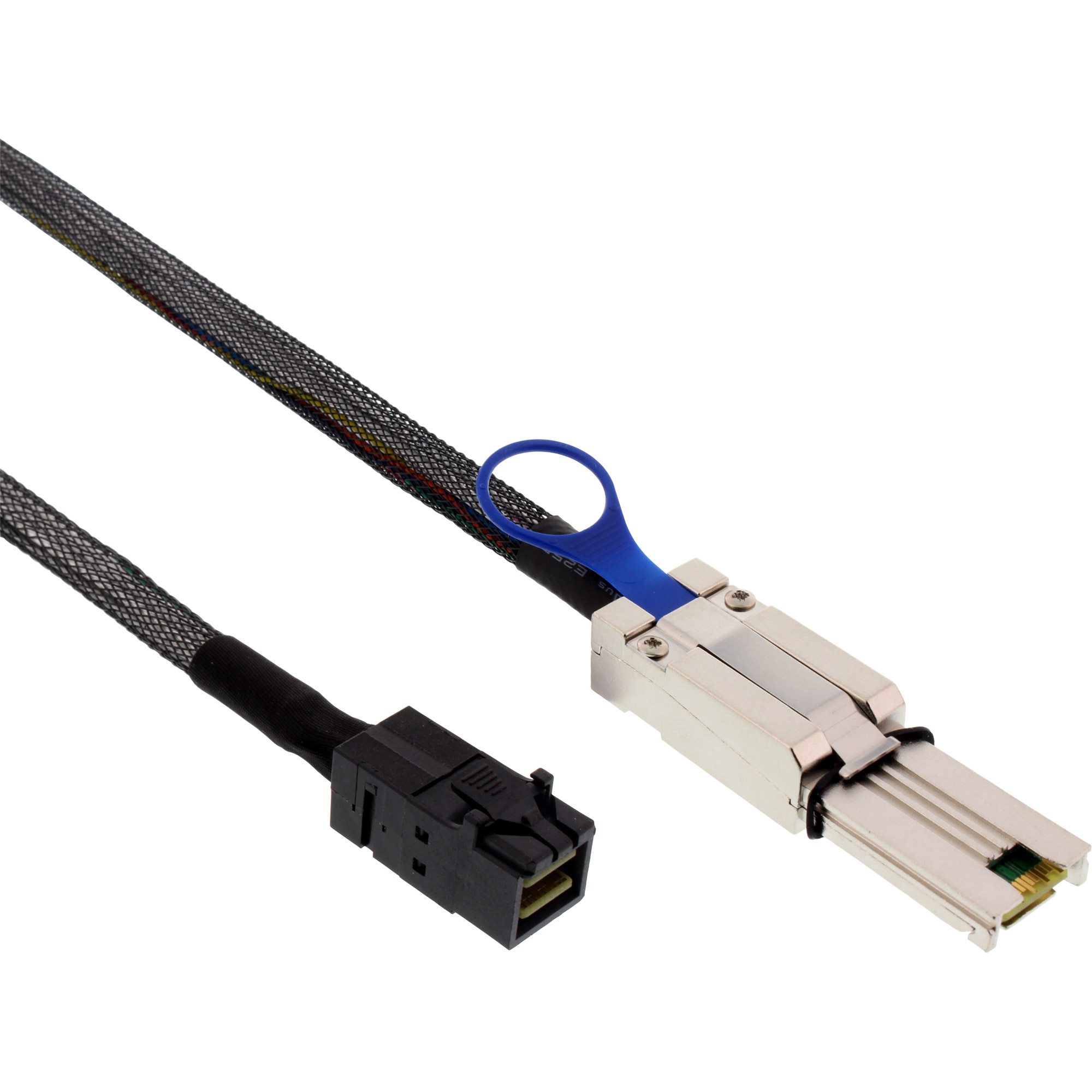 InLine Mini SAS HD 1.0m. Snoerlengte: 1 m, Aansluiting 1: SFF-8088, Aansluiting 2: SFF-8088