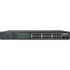 InLine® PoE+ Gigabit Network Switch 24 Port, 1Gb/s, 2x SFP, 48,26cm (19" 1U, brackets included), Metal, fan control, with display, 420W