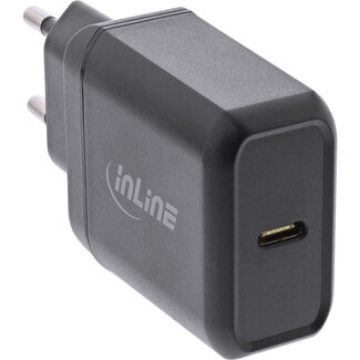 InLine® InLine® USB PD Charger Single USB Type-C, Power Delivery, 25W, black