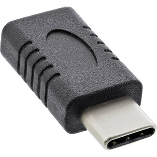 InLine® InLine® USB 3.2 Gen.2 Adapter, Type C male to C female, silver