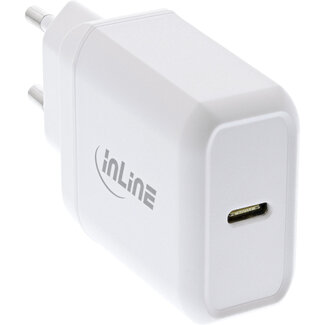 InLine® InLine® USB PD Charger Single USB Type-C, Power Delivery, 25W, white