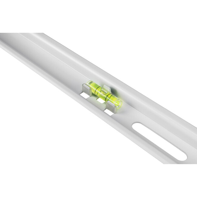 InLine® Bracket for split air conditioner outdoor unit or heat pump, wall bracket, white