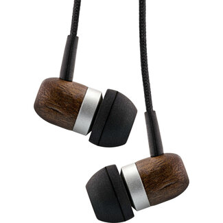 InLine® InLine® "woodin-ear" Wooden In-Ear Headset real walnut wood