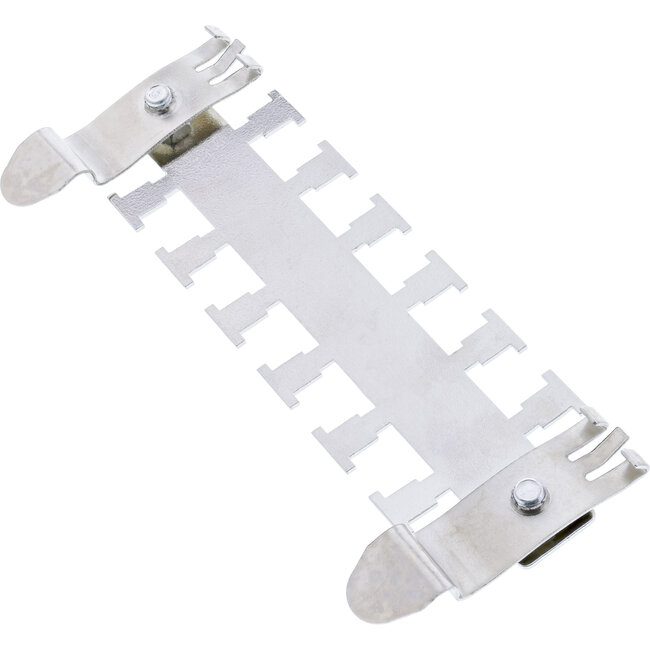 InLine® Cable guide rail for mounting on top-hat rail (TS35) metal