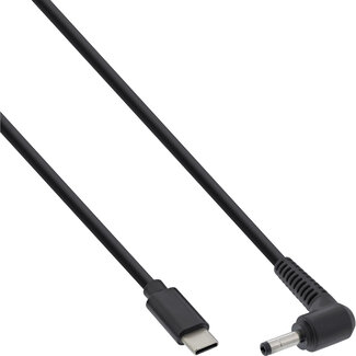 InLine® InLine® USB Type-C to BenQ/ASUS Notebook (round/small) charging cable, 2m