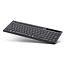 InLine® 4in1 Bluetooth Aluminium Keyboard with Number Pad, for up to 4 Bluetooth devices, black