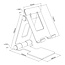 InLine® Aluminium smartphone holder universal up to 10"