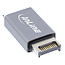 InLine® USB 3.2 adapter, internal USB-E front panel male to USB-A female