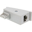 InLine® TAE-F DSL Adapter, TAE-F plug to RJ45 socket, 8P2C for Fritzbox, grey