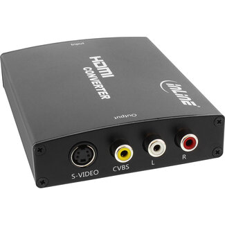 InLine® InLine® HDMI to S-Video Converter + RCA Audio Converter