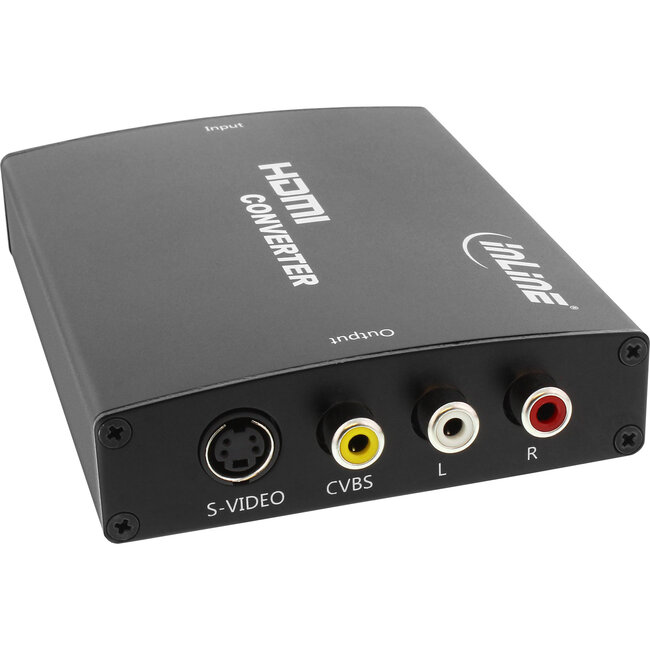 InLine® HDMI to S-Video Converter + RCA Audio Converter