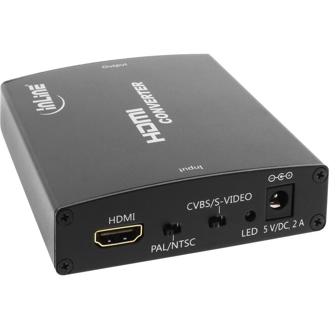 InLine® HDMI to S-Video Converter + RCA Audio Converter
