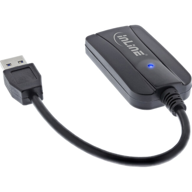 InLine® Card reader USB 3.2 Gen.1 USB-A, for SD/SDHC/SDXC, microSD, UHS-II compatible