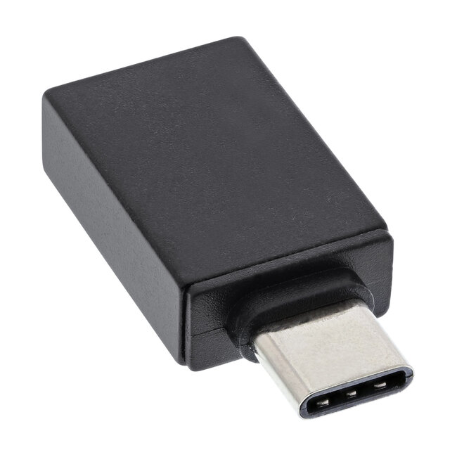 InLine® USB 3.2 Gen.2 Adapter, USB Type-C male to USB A female, OTG