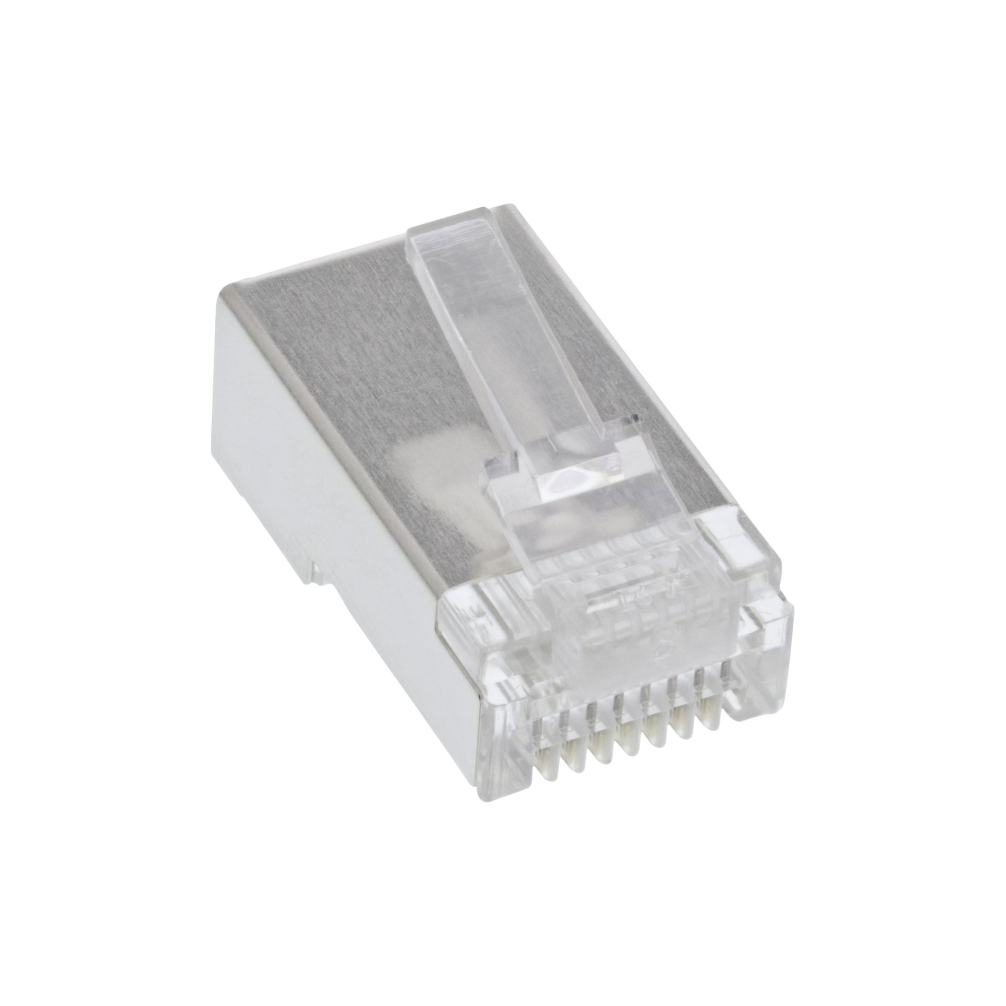 InLine 73098T. Aansluiting(en): RJ-45, Kleur van het product: Transparant. Type verpakking: Polybag