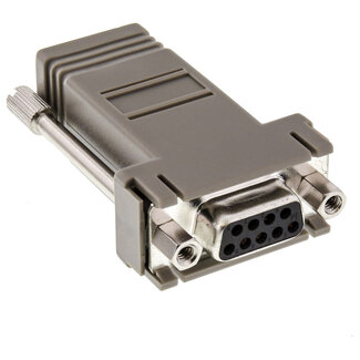 InLine® InLine® Adapter 9 Pin Sub-D female to RJ12 female