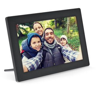 InLine® InLine®, digital WIFI photoframe WiFRAME, 10.1", 1280x800 16:9 LCD IPS touch screen, Frameo APP, black