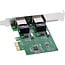 InLine® Dual Gigabit Network Interface Card, PCI Express, 2x 1Gb/s, PCIe x1, incl. low-profile slot bracket