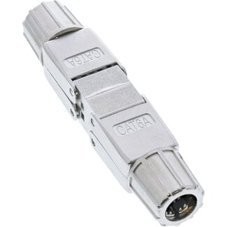 InLine® InLine® Cable connector Cat.6A, shielded, tool free coupler